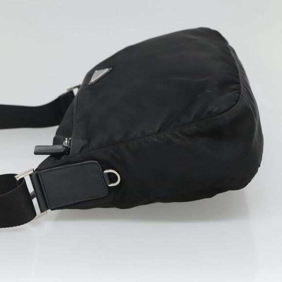Prada Tessuto Black Canvas Shoulder Bag (Pre-Owned) - Picture 3 of 16